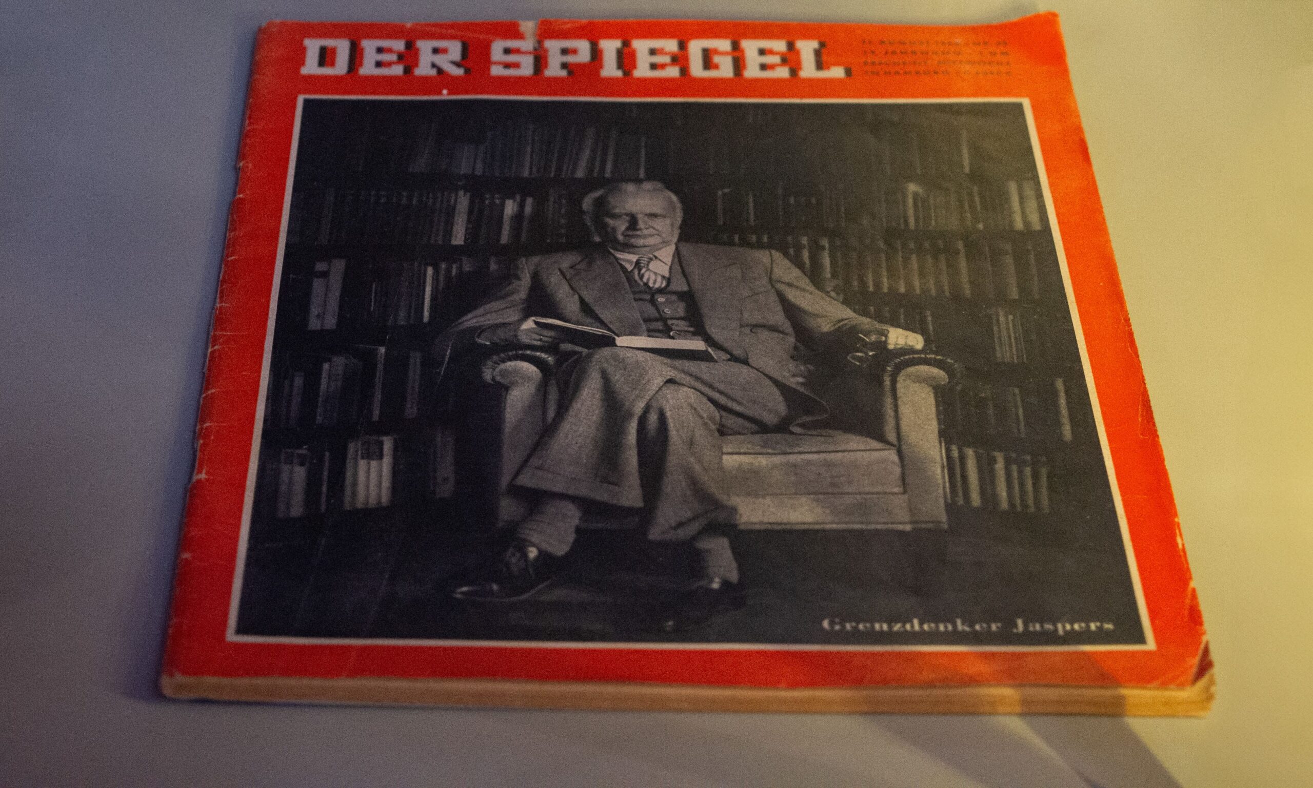Karl Jasper in der Spiegel Zeitschrift